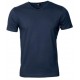 T-shirt, v-hals med logo tryk