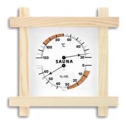 Sauna thermometer og hygrometer