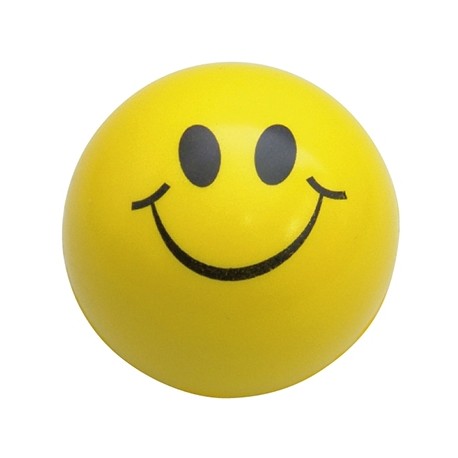 Smiley antistress bolde 6cm Ø