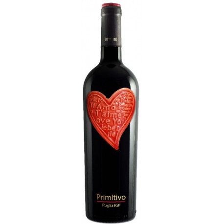 Rødvin Primitivo 75cl Italiensk       8057288140760A396