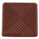 Chokolade 31x31x5mm  505325A120