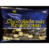 Pebernødder overtrukket med mørk, lys og hvid chokolade, 1 Kg