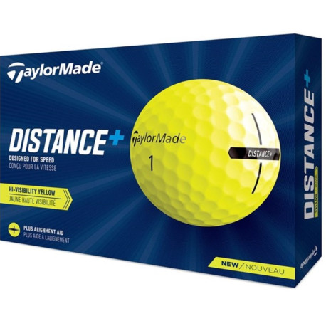 TaylorMade Distance+ golfbolde med logo 402.500A179